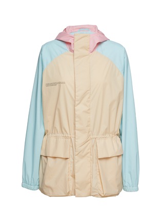 Main View - Click To Enlarge - PANGAIA - Recycled Nylon Color Block Hooded Jacket