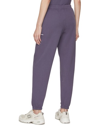 Back View - Click To Enlarge - PANGAIA - 365 Elasticated Cuff Organic Cotton Track Pants