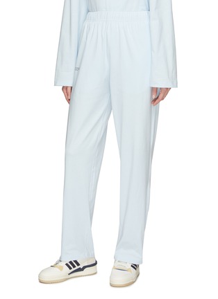 Detail View - Click To Enlarge - PANGAIA - Organic Cotton Pajama Shirt & Track Pants Set