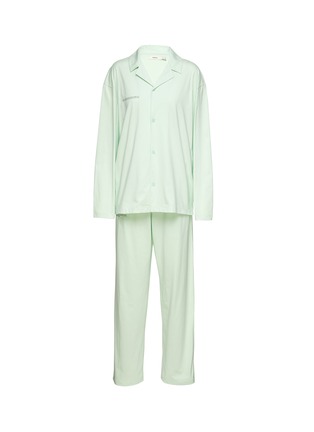 Main View - Click To Enlarge - PANGAIA - Organic Cotton Pajama Shirt & Track Pants Set