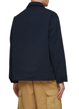 Back View - Click To Enlarge - NANAMICA - Zip Pocket Alphadry® Shirt Jacket