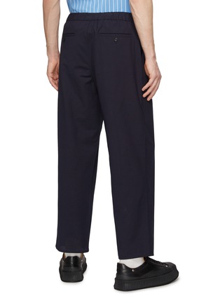 Back View - Click To Enlarge - NANAMICA - Elasticated Waist Straight Leg Easy Pants
