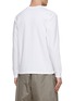 Back View - Click To Enlarge - NIKE - Swoosh Logo Cotton Long Sleeve T-Shirt
