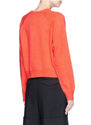 Back View - Click To Enlarge - T BY ALEXANDER WANG - Wool-cashmere knit sweater