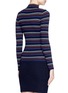 Back View - Click To Enlarge - T BY ALEXANDER WANG - Stripe Merino wool knit sweater