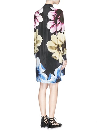 Back View - Click To Enlarge - EQUIPMENT - 'Kerry Dress' floral print silk dress