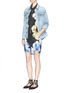 Figure View - Click To Enlarge - EQUIPMENT - 'Kerry Dress' floral print silk dress