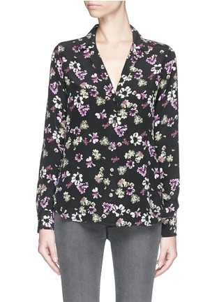 Main View - Click To Enlarge - EQUIPMENT - 'Adalyn' floral print silk shirt