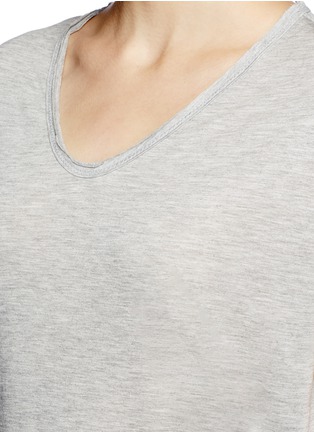 Detail View - Click To Enlarge - RAG & BONE - 'Femme' seamed T-shirt