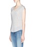 Front View - Click To Enlarge - RAG & BONE - 'Femme' seamed T-shirt