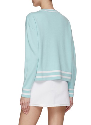 Back View - Click To Enlarge - ALICE & OLIVIA - ‘GLEESON’ APRES PULLOVER