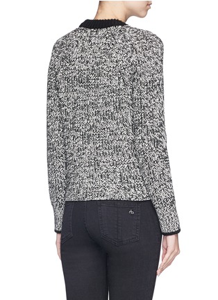 Back View - Click To Enlarge - RAG & BONE - 'Karen' chunky rib knit sweater