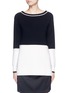 Main View - Click To Enlarge - RAG & BONE - 'Pamela' contrast back colourblock sweater