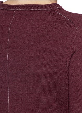 Detail View - Click To Enlarge - RAG & BONE - 'Leanna' contrast seam sweater