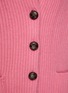 DREYDEN - Shawl Collar Ribbed Cashmere Knit Cardigan