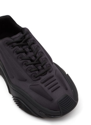 Detail View - Click To Enlarge - ALEXANDERWANG - ‘Vortex’ Lycra Chunky Low Top Sneakers