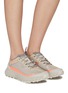 Figure View - Click To Enlarge - NORDA - X CIELE LOW TOP LACE UP SNEAKERS