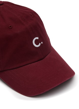 Detail View - Click To Enlarge - CLOVE - Logo Appliqué Cotton Baseball Cap