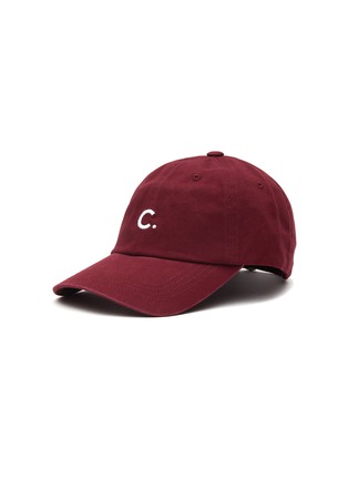 Main View - Click To Enlarge - CLOVE - Logo Appliqué Cotton Baseball Cap