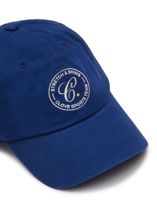 Detail View - Click To Enlarge - CLOVE - Logo Appliqué Cotton Field Ball Cap
