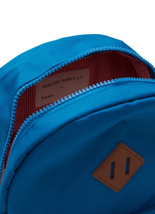 Detail View - Click To Enlarge - THE HERSCHEL SUPPLY CO. - ‘HERITAGE YOUTH’ TODDLERS AND KIDS CANVAS BACKPACK