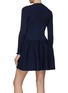 Back View - Click To Enlarge - CFCL - ‘Pottery’ Boat Neck Knit Mini Dress