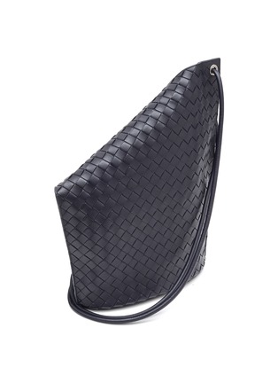 Detail View - Click To Enlarge - BOTTEGA VENETA - Medium 'Knot' Woven Leather Bucket Bag