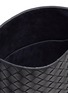 Detail View - Click To Enlarge - BOTTEGA VENETA - Medium 'Knot' Woven Leather Bucket Bag