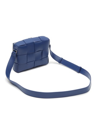 Detail View - Click To Enlarge - BOTTEGA VENETA - Small ‘Casette’ Woven Leather Camera Bag