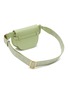 Detail View - Click To Enlarge - LOEWE - Mini 'Gate Dual' Logo Jacquard Strap Leather Crossbody Bag