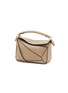 Main View - Click To Enlarge - LOEWE - ‘PUZZLE’ MINI GRAINED CALF LEATHER CROSSBODY BAG