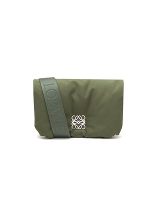 Main View - Click To Enlarge - LOEWE - Mini Goya Nylon Puffer Messenger Bag