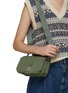 Figure View - Click To Enlarge - LOEWE - Mini Goya Nylon Puffer Messenger Bag