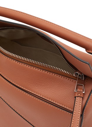 Detail View - Click To Enlarge - LOEWE - ‘PUZZLE’ SMALL CALF LEATHER CROSSBODY BAG