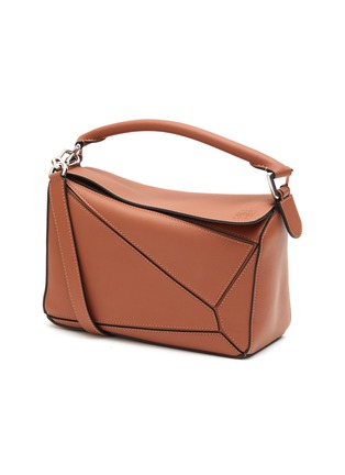 Main View - Click To Enlarge - LOEWE - ‘PUZZLE’ SMALL CALF LEATHER CROSSBODY BAG