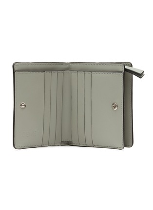 Figure View - Click To Enlarge - LOEWE - ‘PUZZLE’ CALF LEATHER COMPACT ZIP WALLET