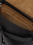 Detail View - Click To Enlarge - LOEWE - ‘GATE DUAL’ LOGO JACQUARD STRAP CALF LEATHER MINI CROSSBODY BAG