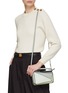 Figure View - Click To Enlarge - LOEWE - Mini ‘Puzzle’ Two Toned Calfskin Leather Crossbody Bag