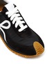 Detail View - Click To Enlarge - LOEWE - LOW TOP SUEDE PANEL LACE UP SNEAKERS