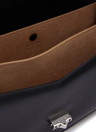 Detail View - Click To Enlarge - ALAÏA - ‘Le Papa’ Calfskin Leather Crossbody Bag