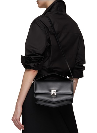 Figure View - Click To Enlarge - ALAÏA - ‘Le Papa’ Calfskin Leather Crossbody Bag