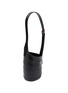 Detail View - Click To Enlarge - ALAÏA - Small ‘Babel’ Laminated Calfskin Leather Bucket Bag
