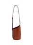 Main View - Click To Enlarge - ALAÏA - Small ‘Babel’ Laminated Calfskin Leather Bucket Bag
