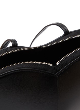 Detail View - Click To Enlarge - ALAÏA - ‘LE COEUR’ HEART SHAPED CALFSKIN LEATHER CROSSBODY BAG