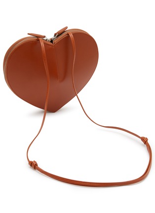 Detail View - Click To Enlarge - ALAÏA - ‘Le Coeur’ Calfskin Leather Crossbody Bag