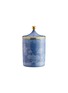 Main View - Click To Enlarge - GINORI 1735 - Oriente Italiano Candle With Cover — Blue
