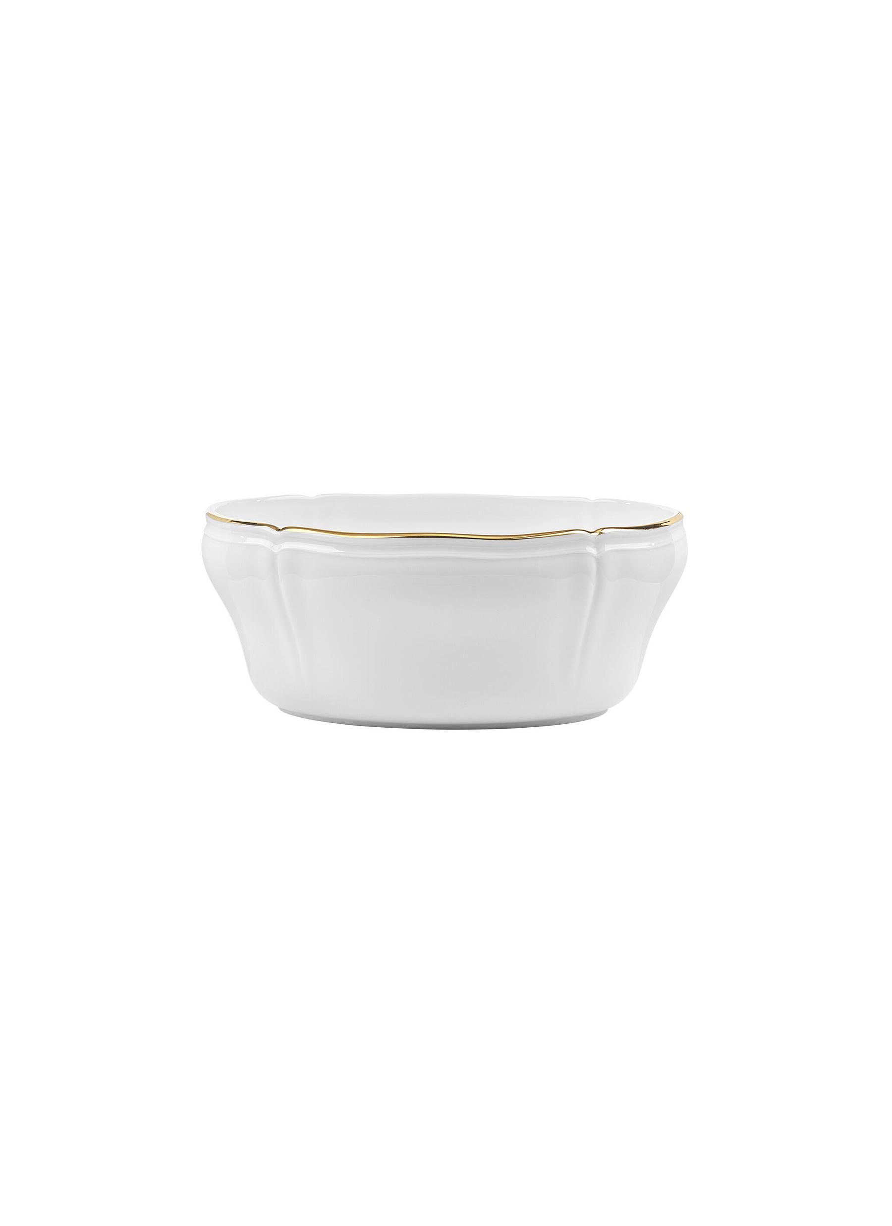 Corona Porcelain Oval Salad Bowl