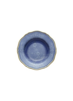 Main View - Click To Enlarge - GINORI 1735 - Oriente Blue Porcelain Soup Plate