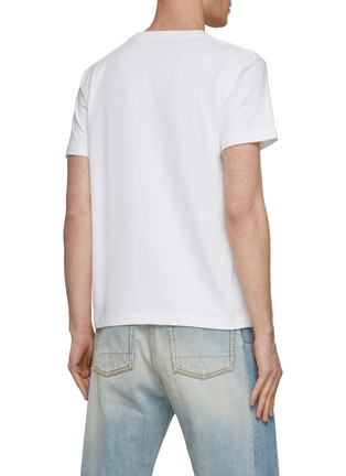 Back View - Click To Enlarge - FDMTL - Bandana Print Crewneck Short Sleeve T-Shirt