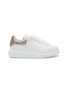 Main View - Click To Enlarge - ALEXANDER MCQUEEN - ‘LARRY’ OVERSIZE LOW TOP LACE UP SNEAKERS